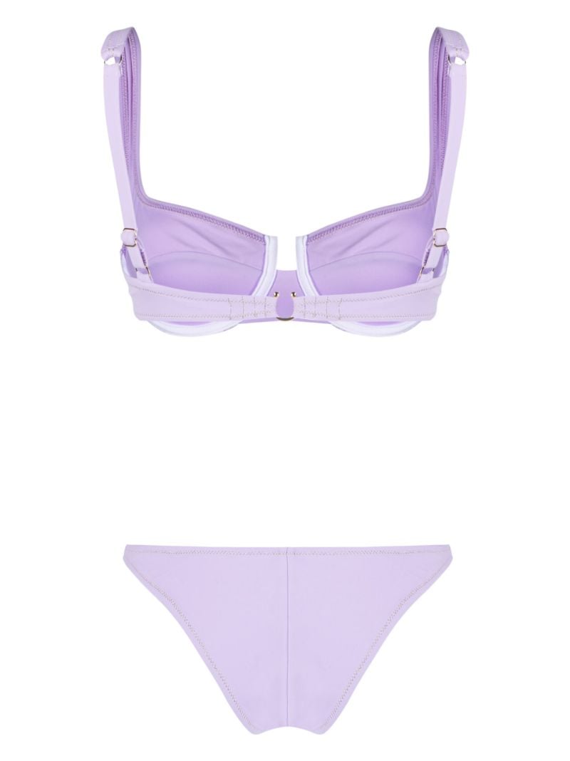 Purple Underwire Cup Bikini