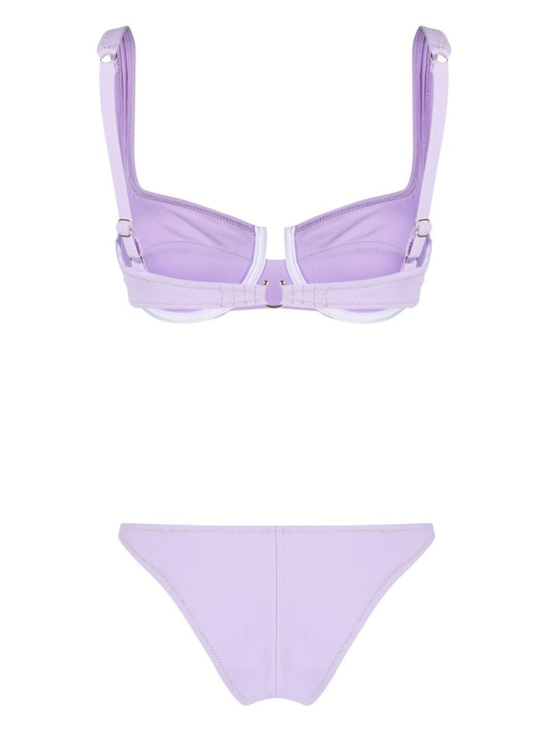 Purple Underwire Cup Bikini