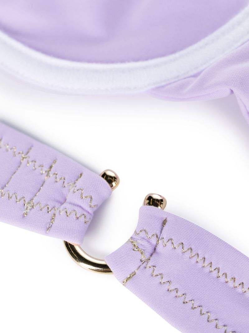 Purple Underwire Cup Bikini