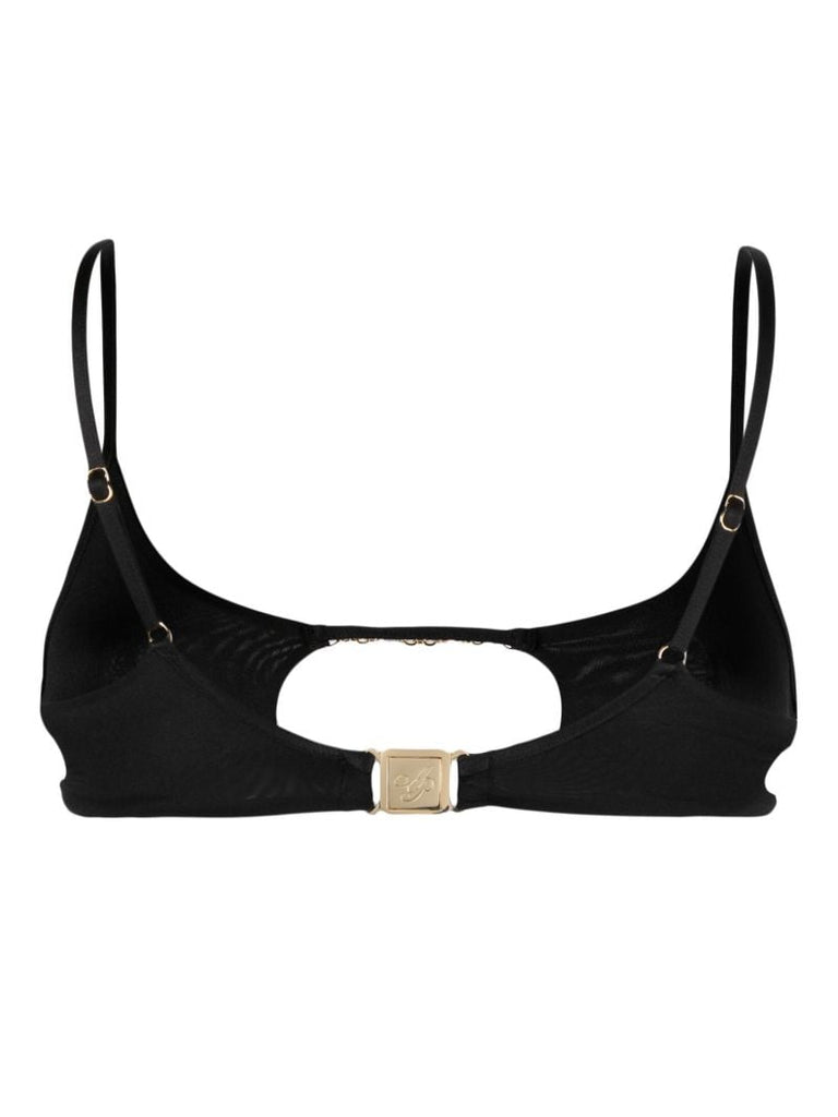 Black Christiana Bikini Top