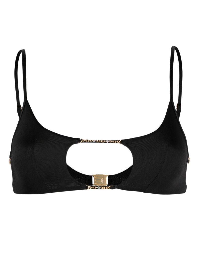 Black Christiana Bikini Top