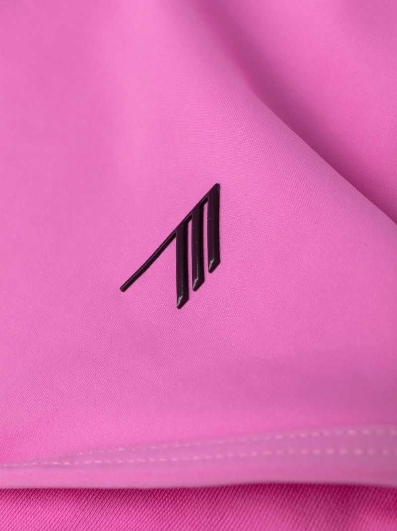 Pink One-shoulder Swimsuit