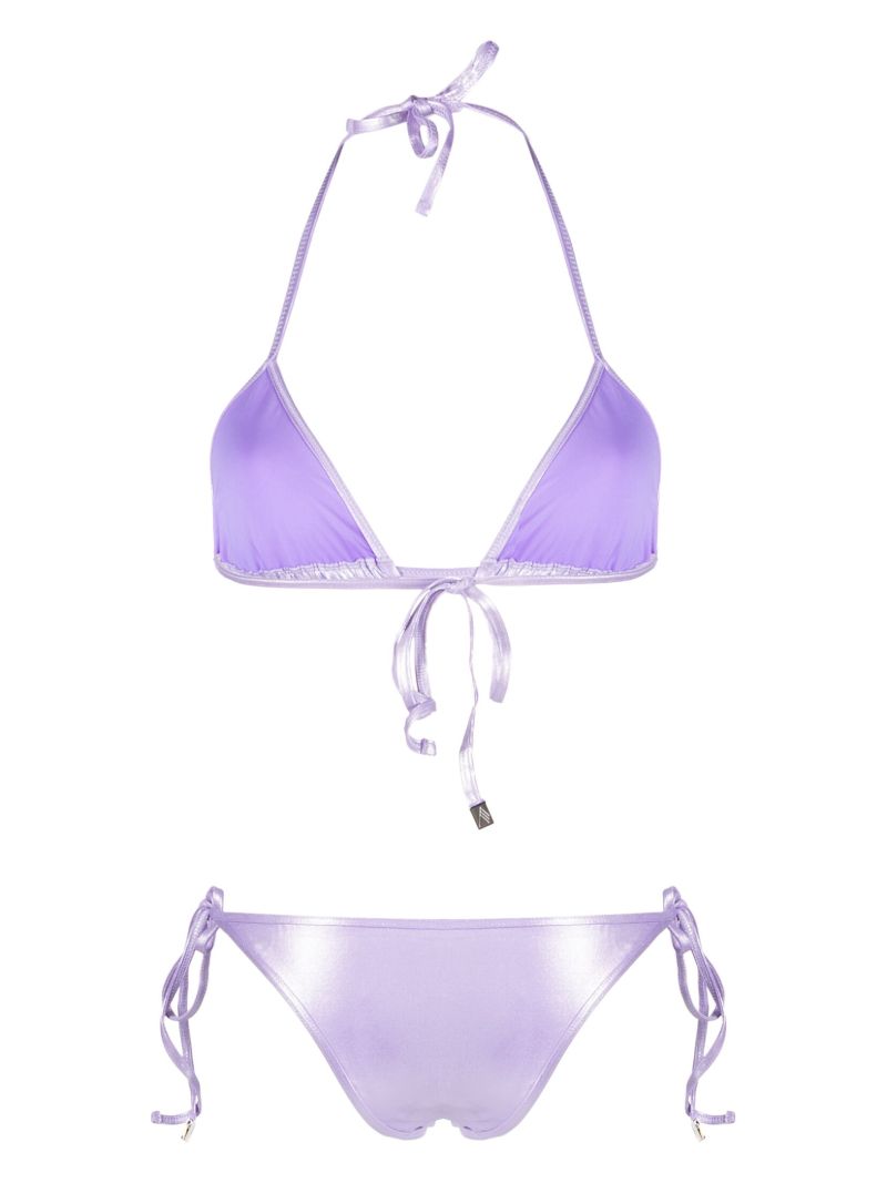 Purple Triangle Bikini
