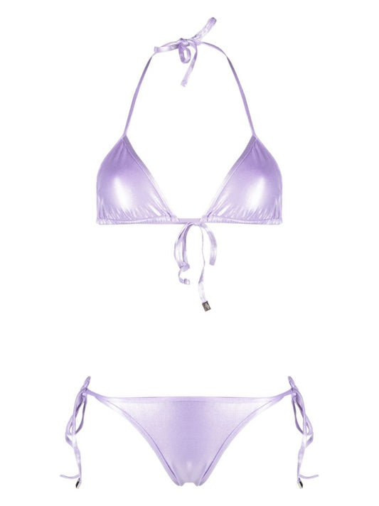 Purple Triangle Bikini