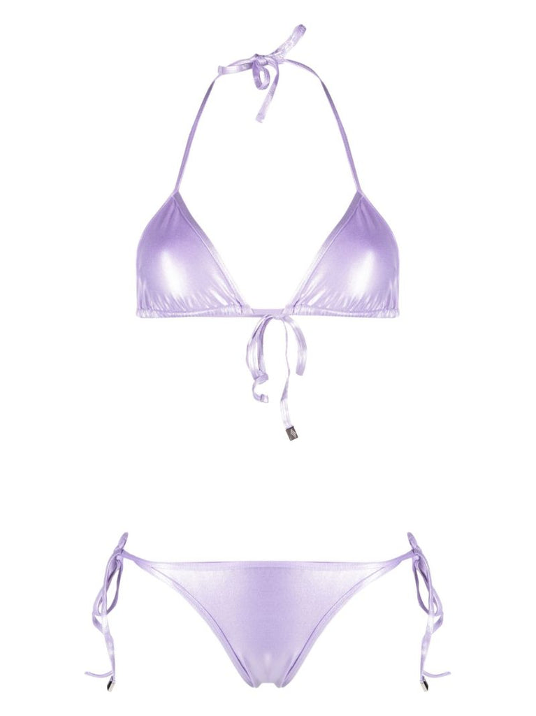 Purple Triangle Bikini