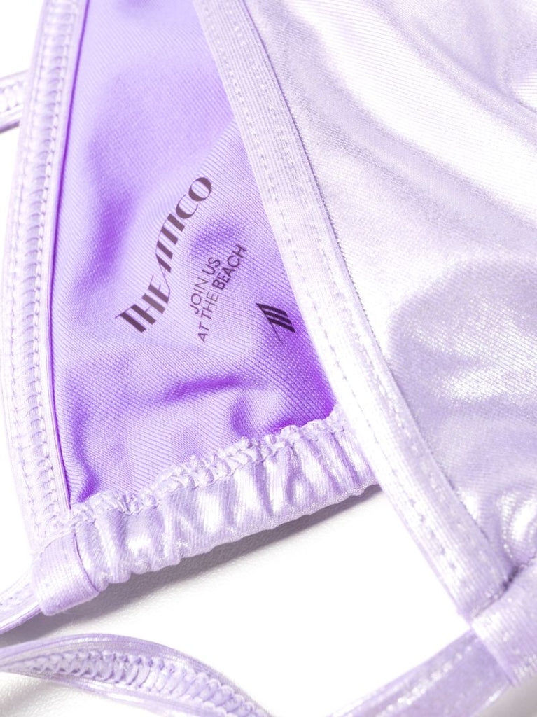 Purple Triangle Bikini