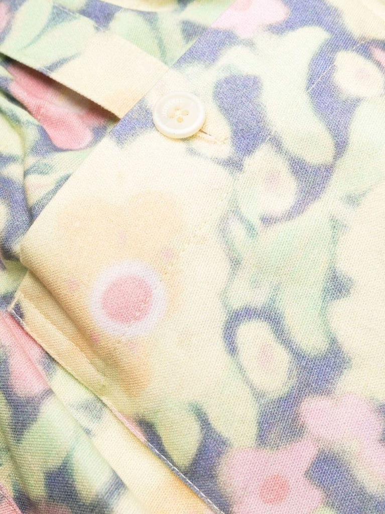 Yellow Le Pantalon Taiolo Floral Print Trousers