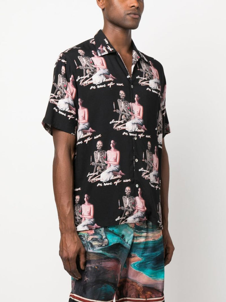 Black Wave After Wave Shirt