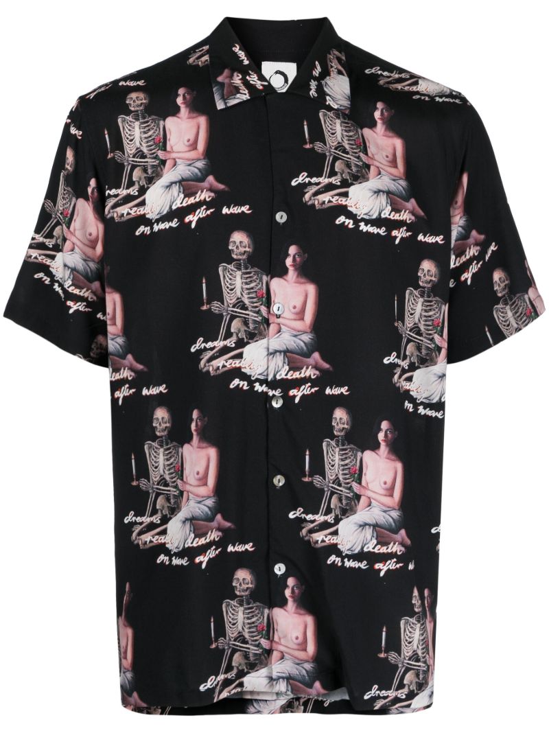 Black Wave After Wave Shirt