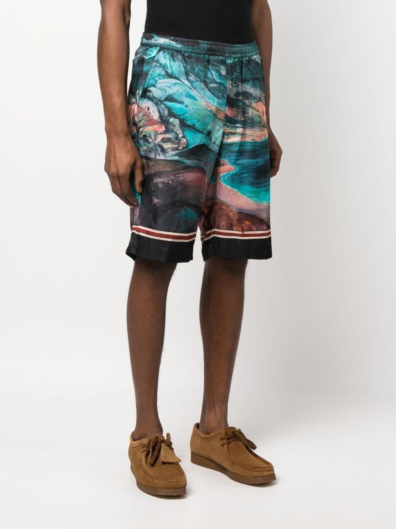 Multicolour Dua Wanita Board Shorts