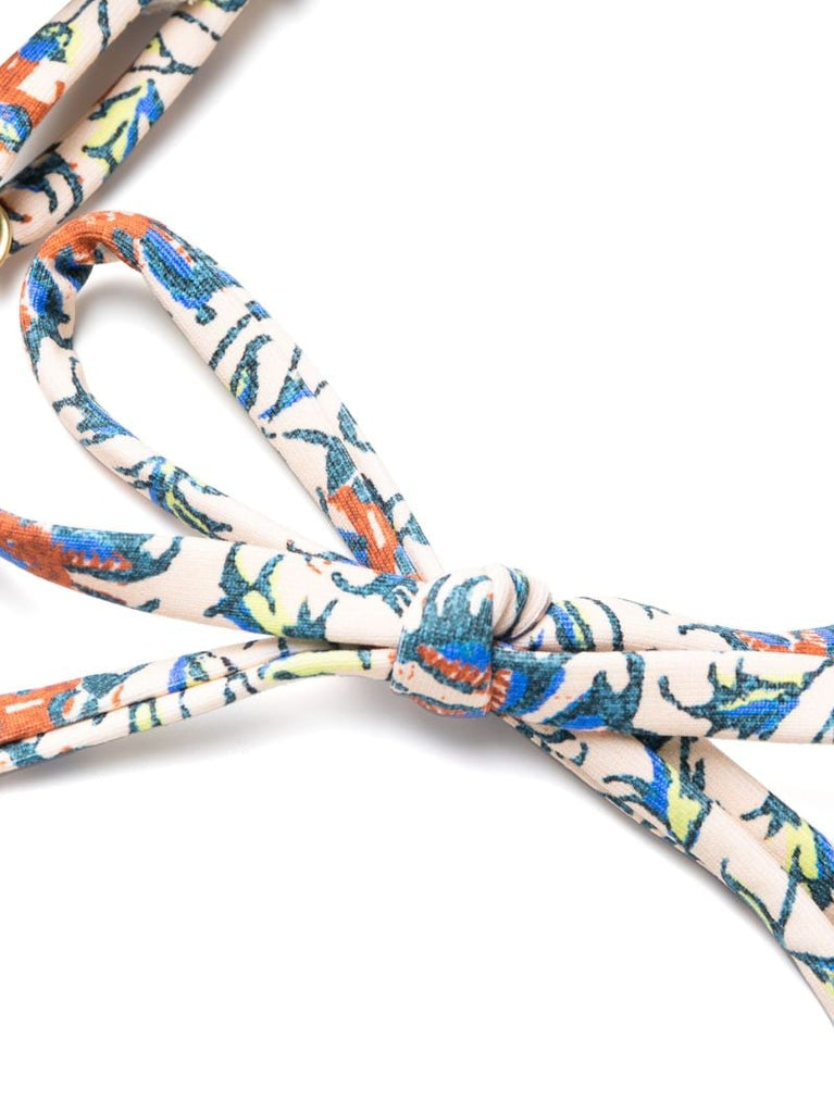 Multicolour Clementine Tri Bikini Top