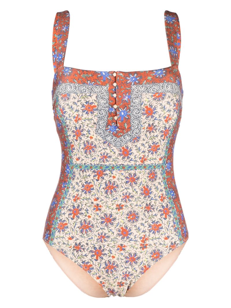 Multicolour Clementine Zoe One-piece