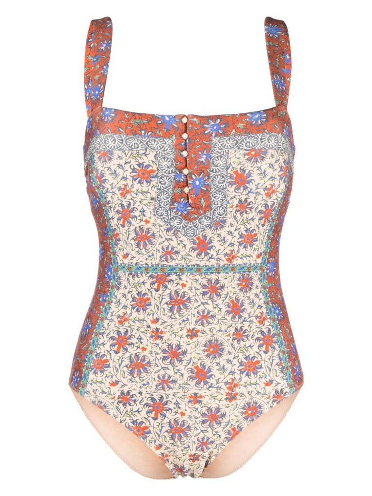 Multicolour Clementine Zoe One-piece