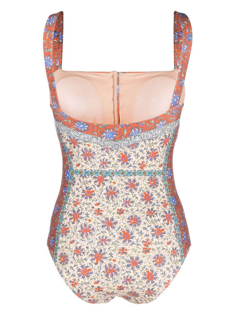 Multicolour Clementine Zoe One-piece