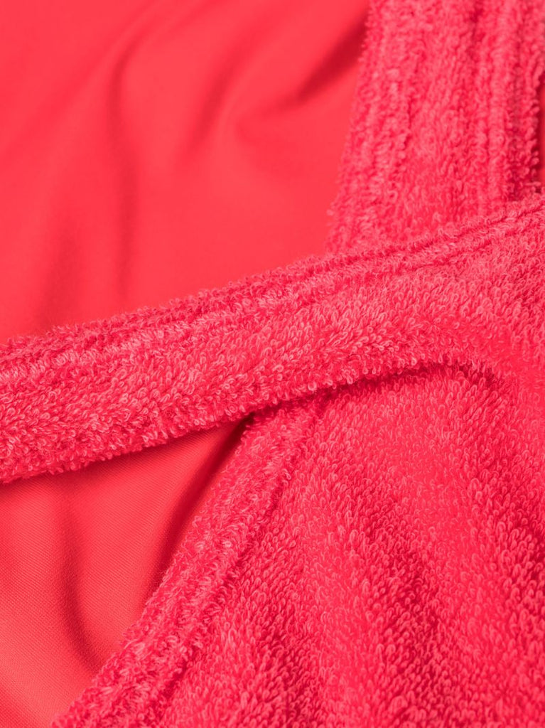Red Cut-out Swimsuit
