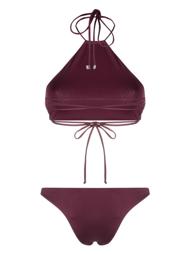 Red Halterneck Bikini