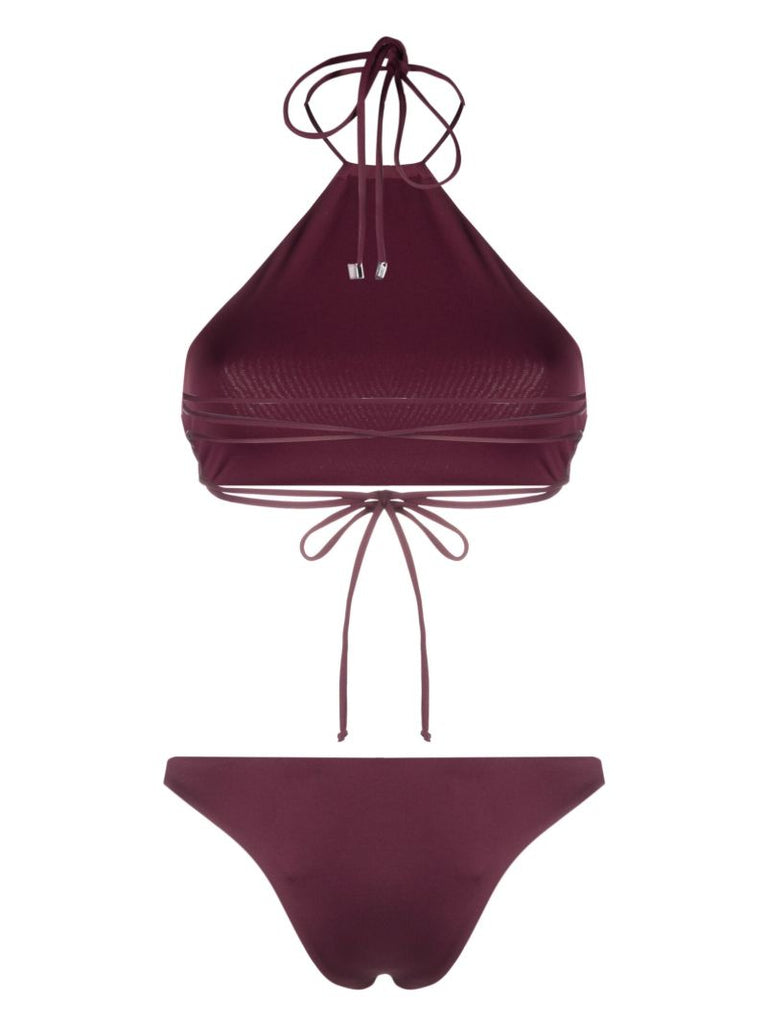 Red Halterneck Bikini