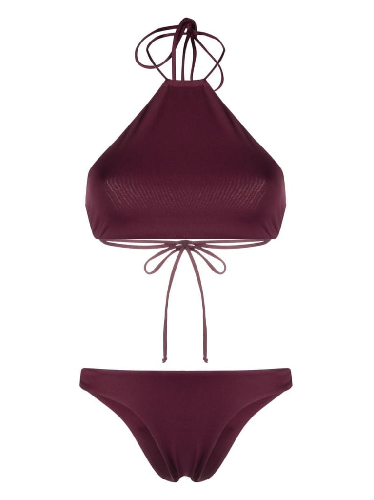 Red Halterneck Bikini