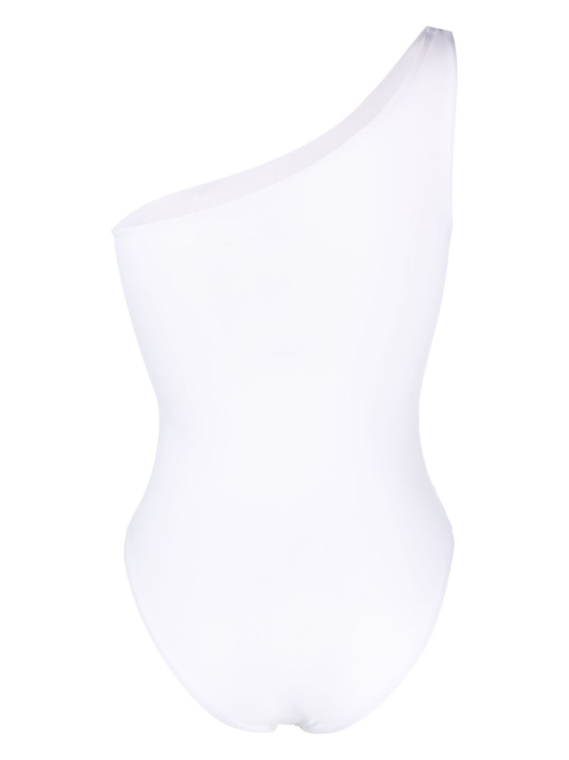 White Ariel Beaded Swimsuit