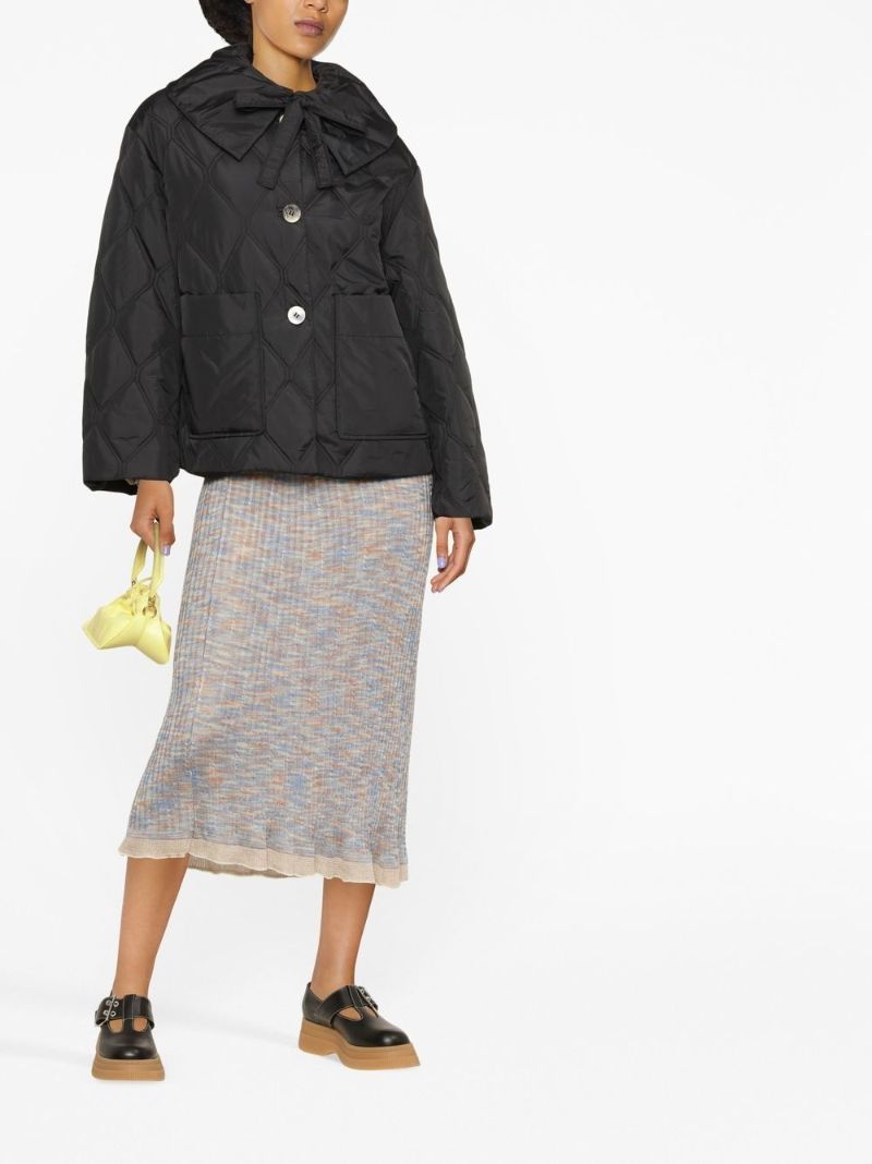 Black Quilted Jacket