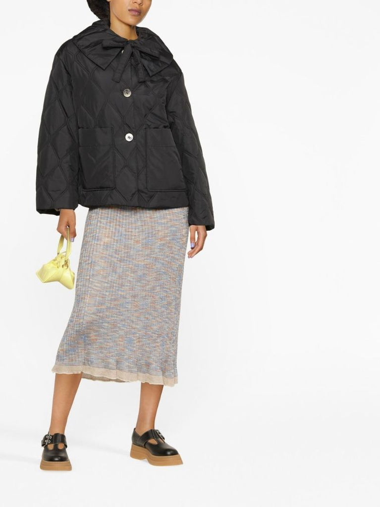 Black Quilted Jacket