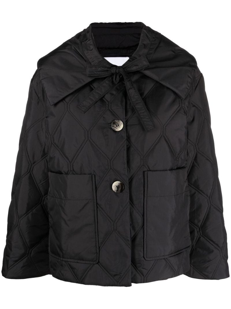 Black Quilted Jacket