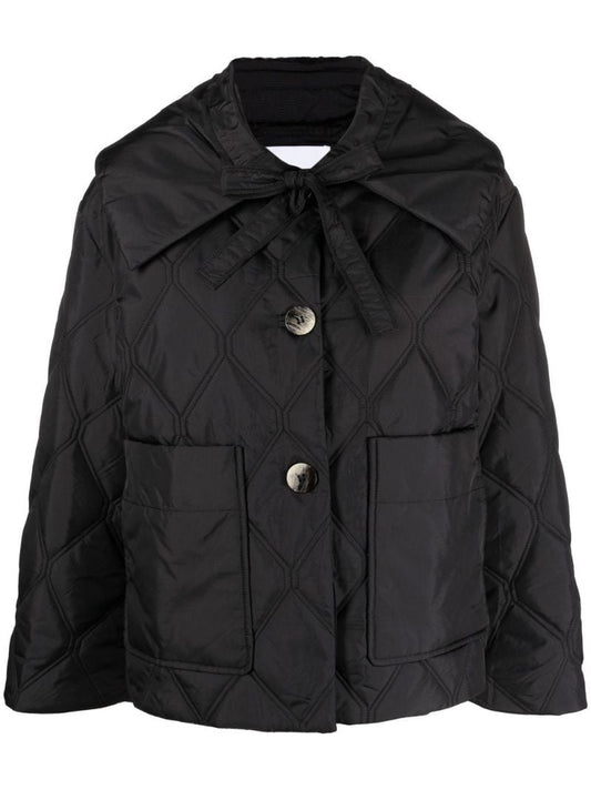Black Quilted Jacket
