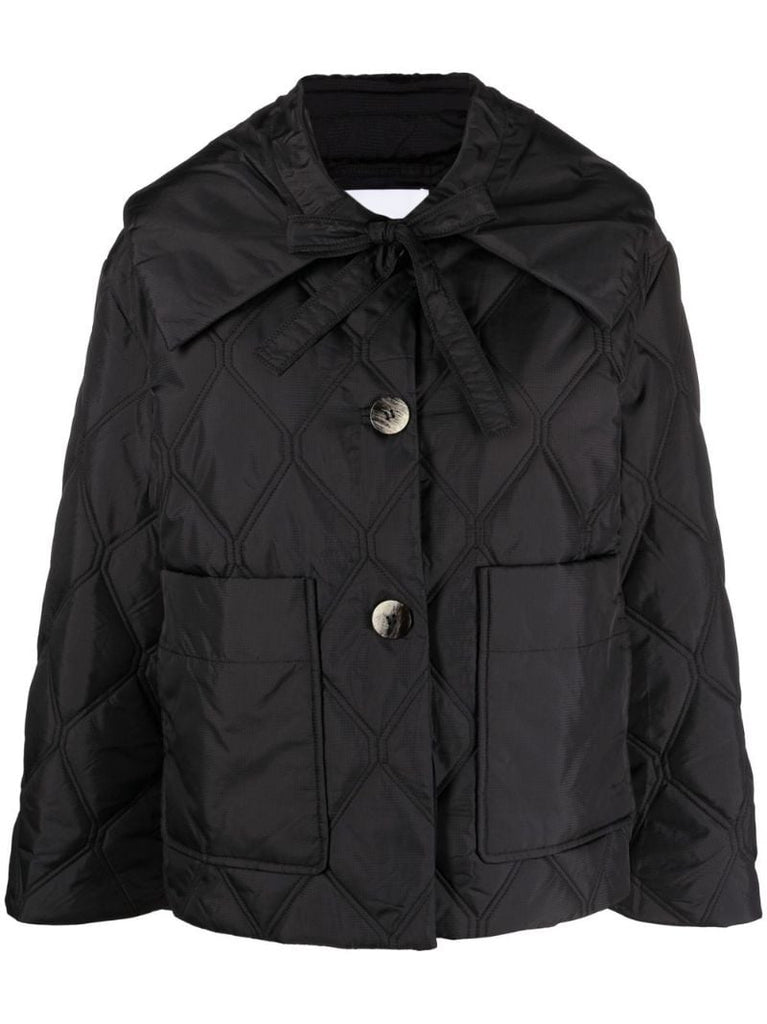 Black Quilted Jacket