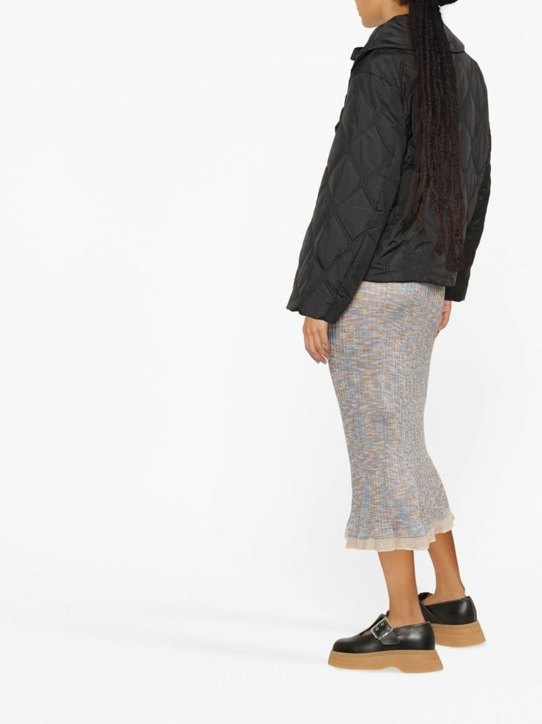 Black Quilted Jacket
