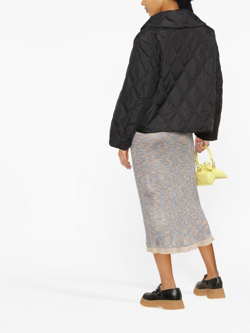 Black Quilted Jacket