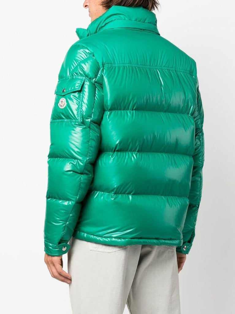 Green Hooded Puffer Jacket