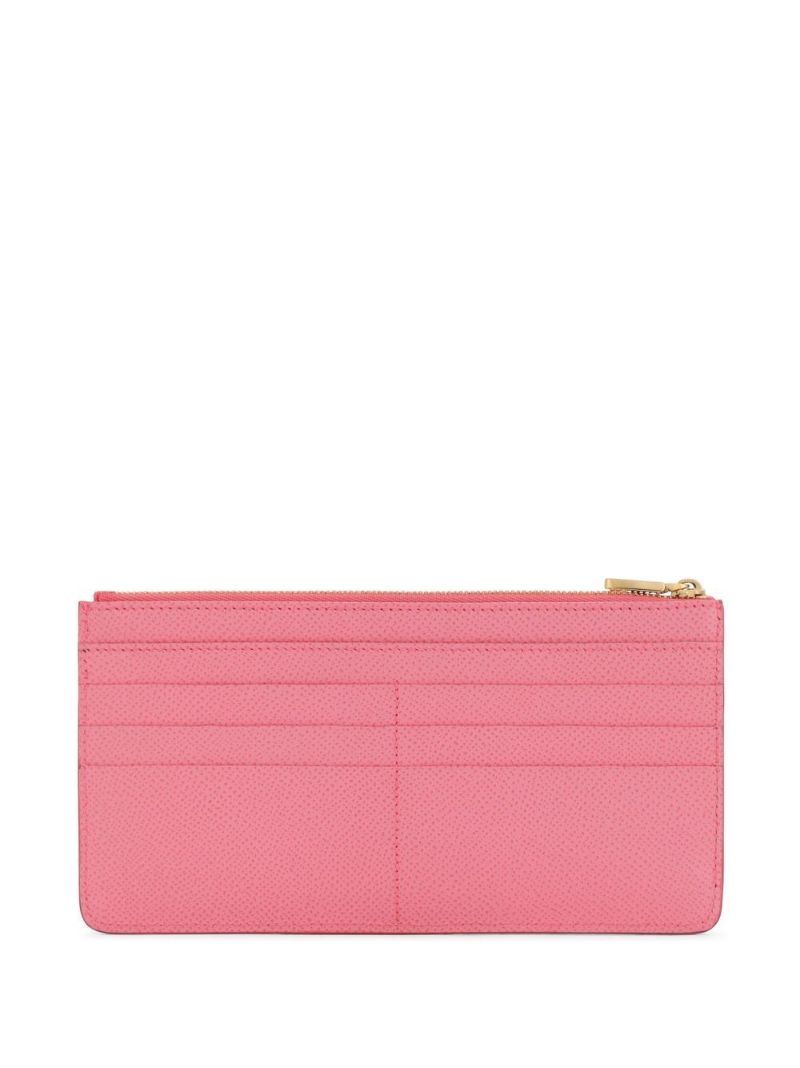Pink Large Logo Plaque Card Holder