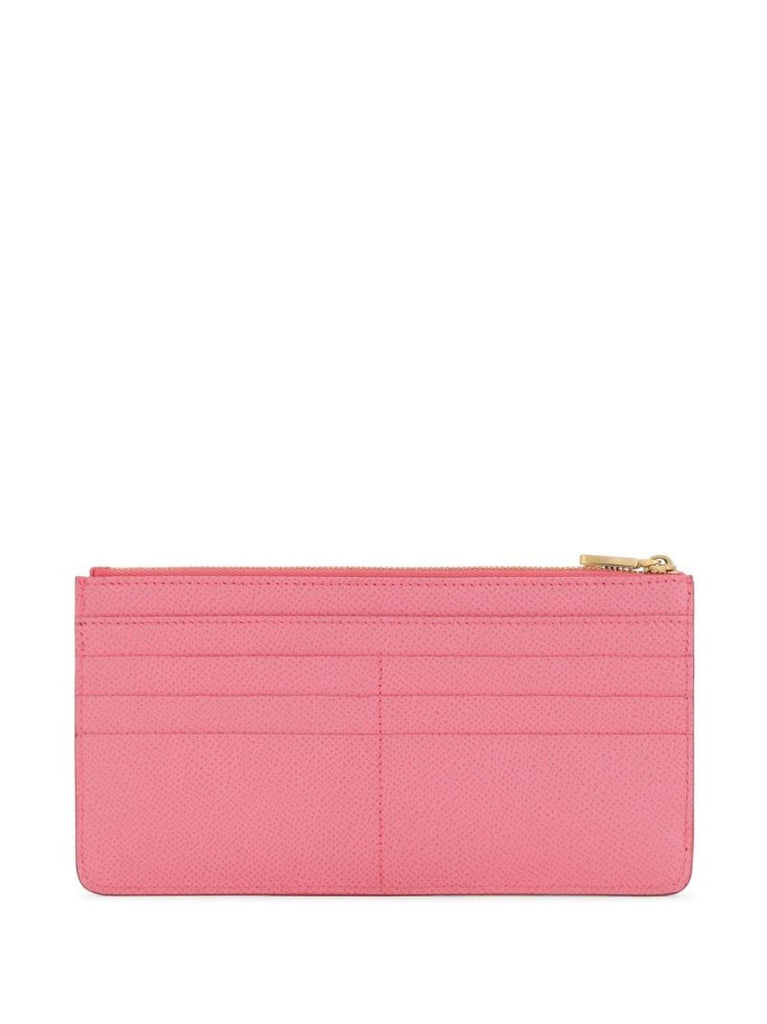 Pink Large Logo Plaque Card Holder