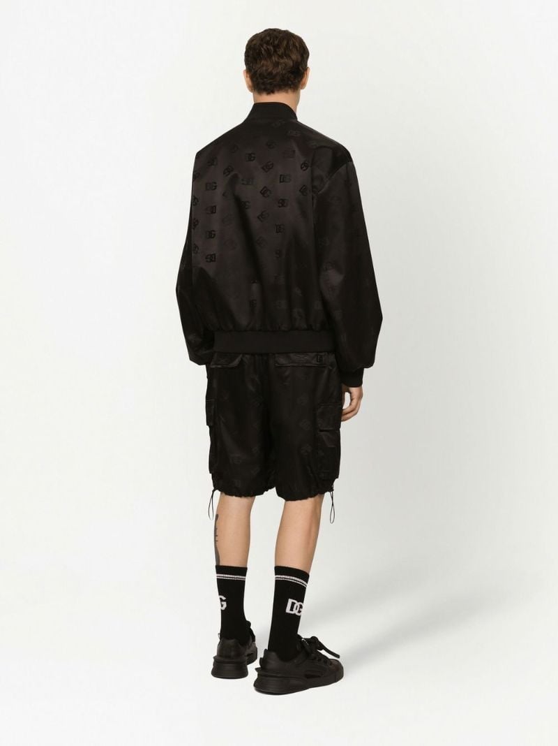 Black Toggle Fastening Shorts