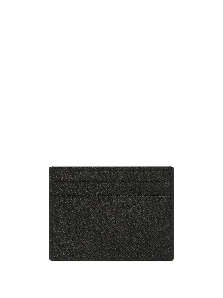 Black Logo Plaque Card Holder