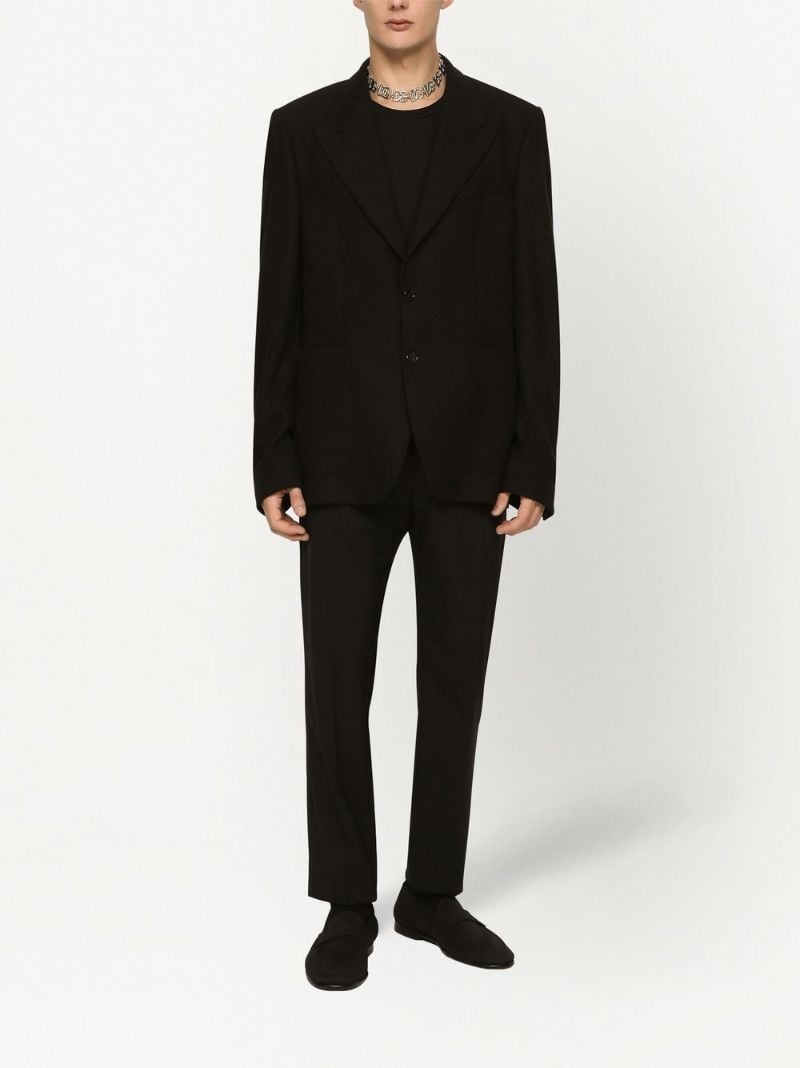 Black Single-breasted Blazer