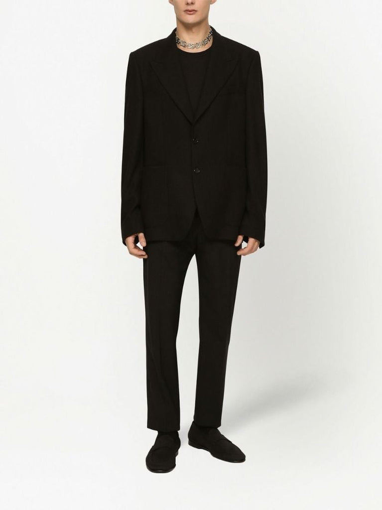 Black Single-breasted Blazer