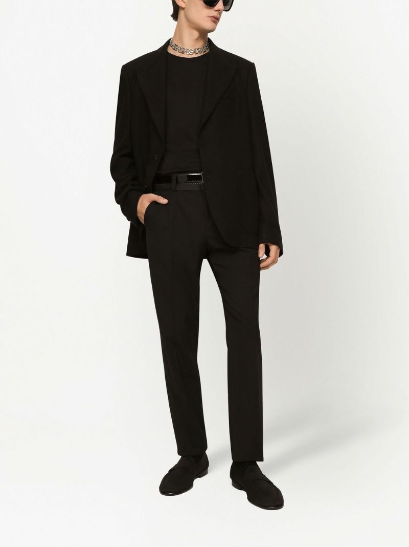 Black Single-breasted Blazer