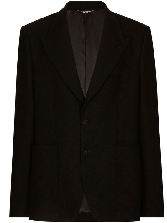 Black Single-breasted Blazer