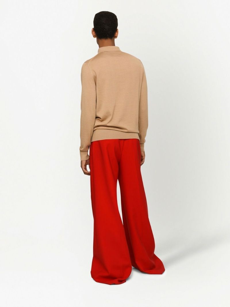 Brown Polo Sweater