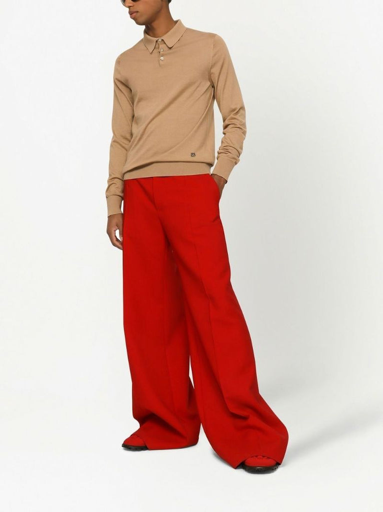 Brown Polo Sweater