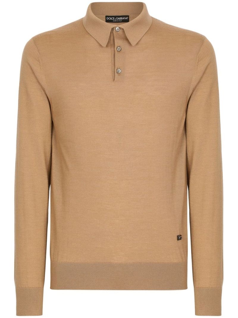 Brown Polo Sweater