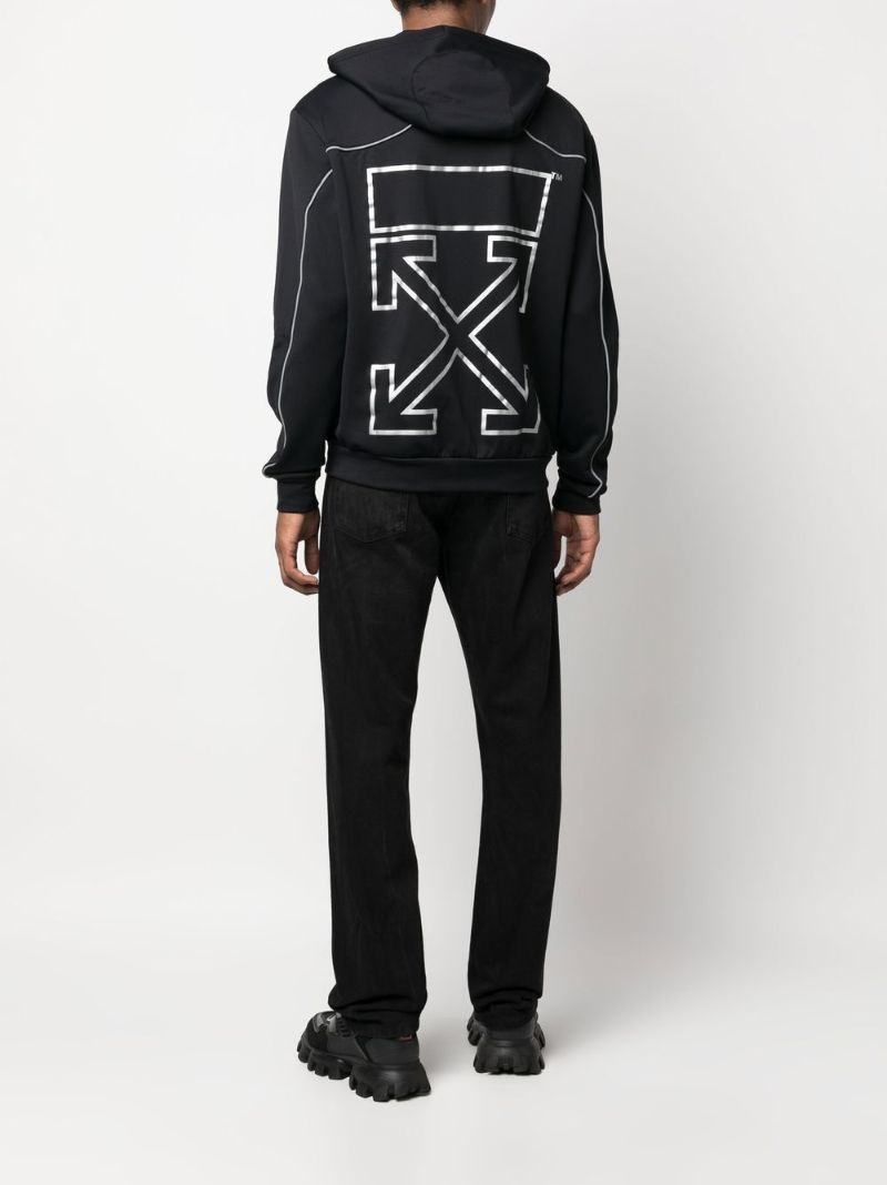Black Arrows Logo Hoodie