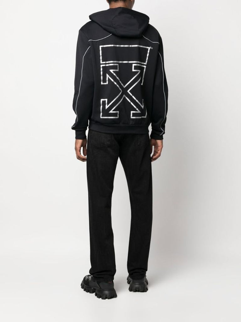 Black Arrows Logo Hoodie