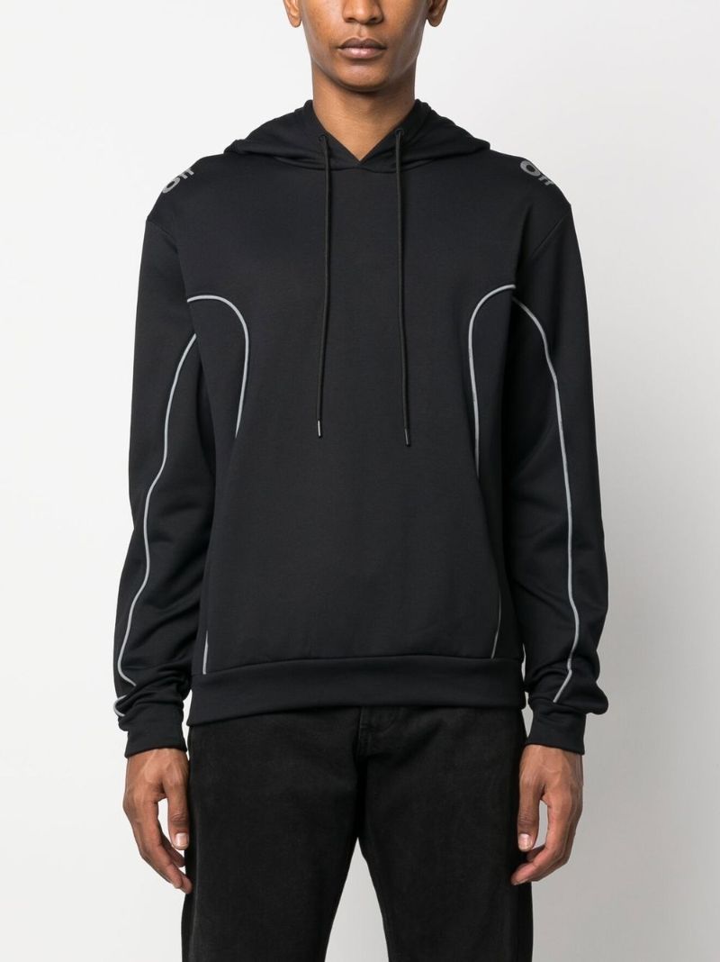 Black Arrows Logo Hoodie