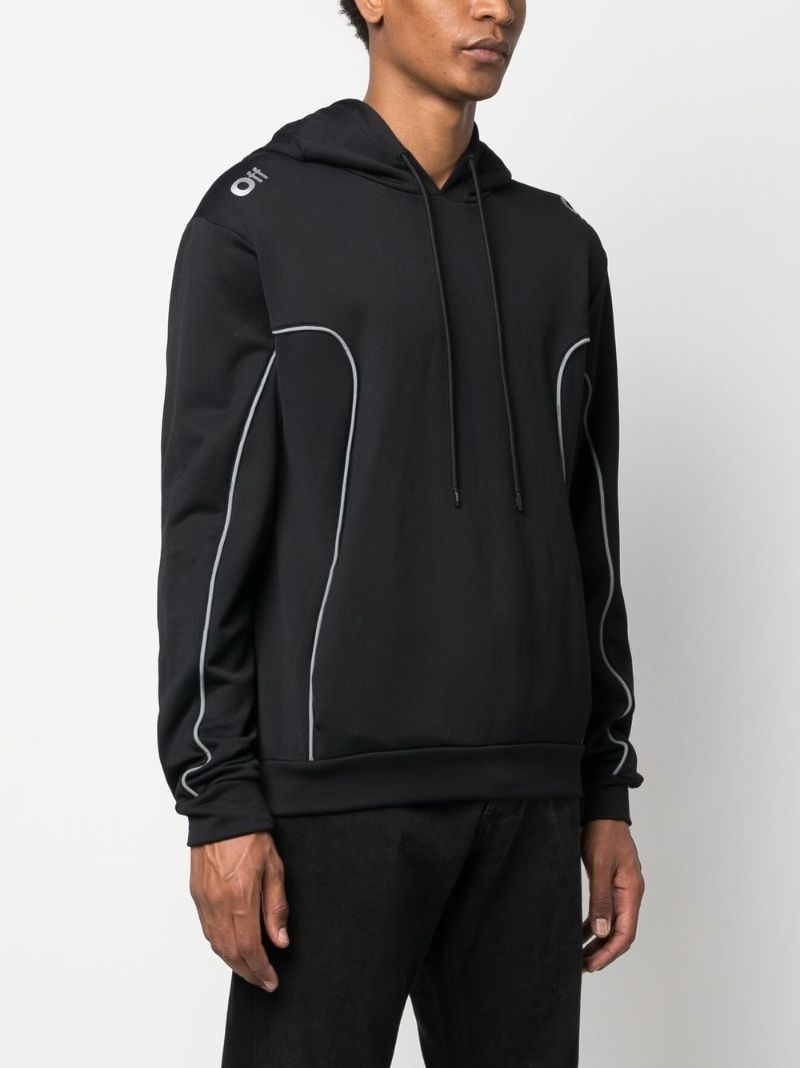 Black Arrows Logo Hoodie