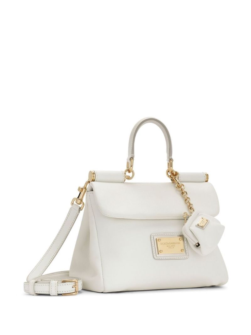 White Sicily Tote Bag