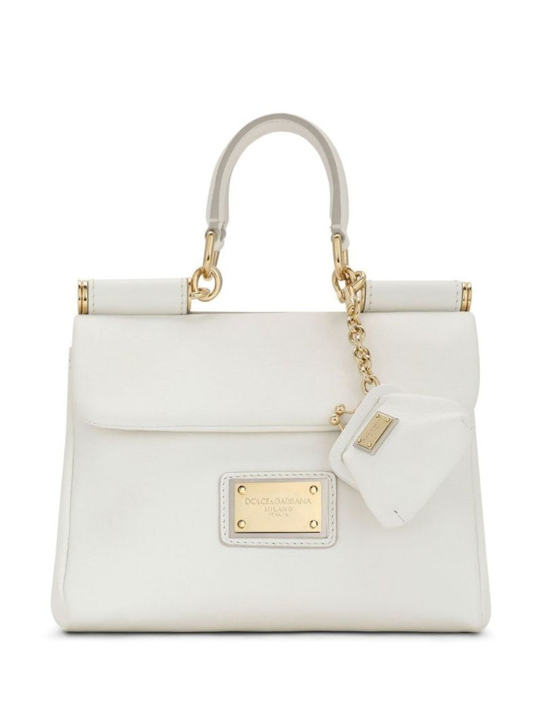 White Sicily Tote Bag