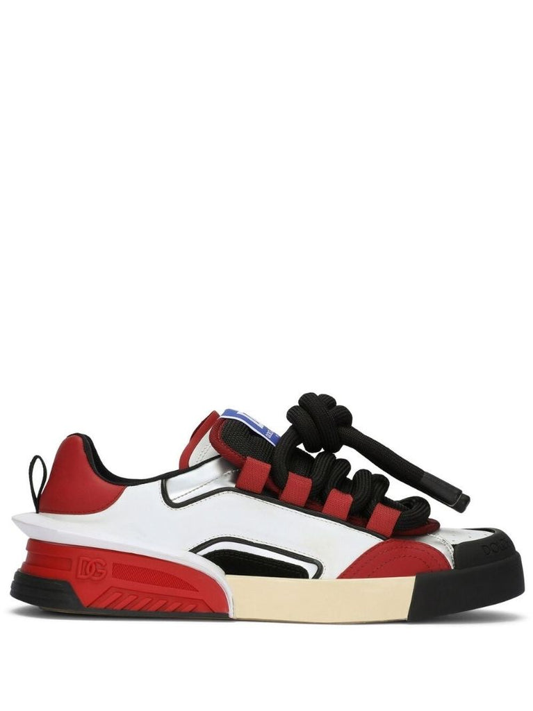 White Portofino Colourblock Sneakers