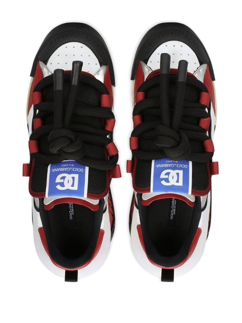 White Portofino Colourblock Sneakers